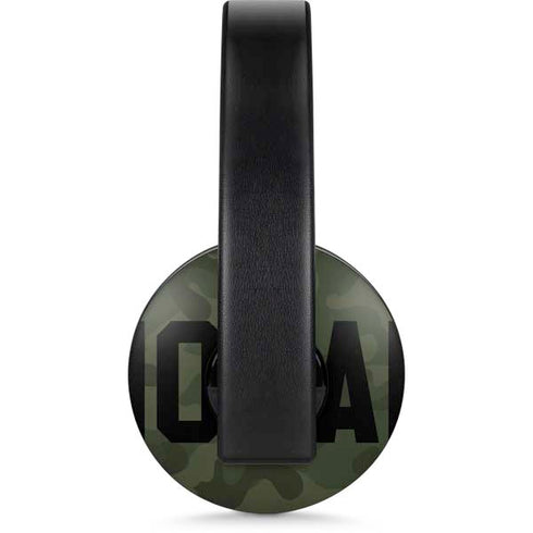 Hooah Military PlayStation 4 Gold Wireless Headset Skin