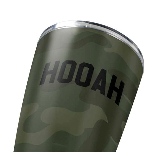 Hooah Military Yeti 20oz Tumbler Skin