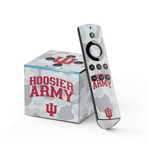 Indiana University Hoosier Army Fire TV Cube Skin