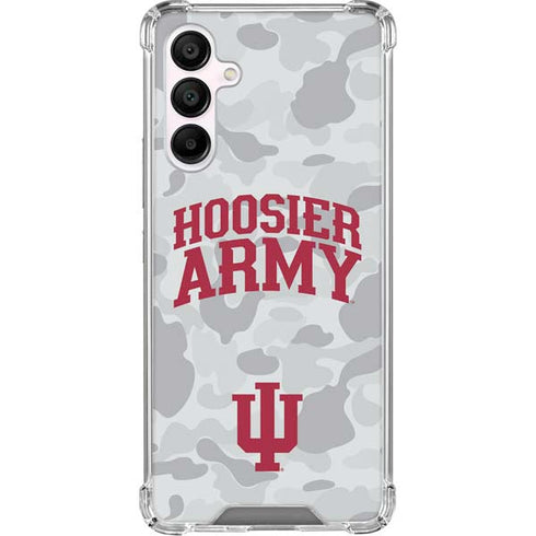 Indiana University Hoosier Army Galaxy A16 5G Clear Case