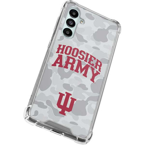 Indiana University Hoosier Army Galaxy A16 5G Clear Case