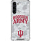 Indiana University Hoosier Army Galaxy S24 FE Clear Case