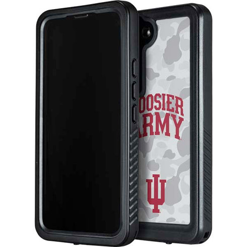Indiana University Hoosier Army Galaxy S24 Plus Waterproof Case