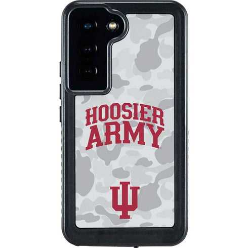 Indiana University Hoosier Army Galaxy S24 Waterproof Case