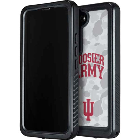 Indiana University Hoosier Army Galaxy S24 Waterproof Case