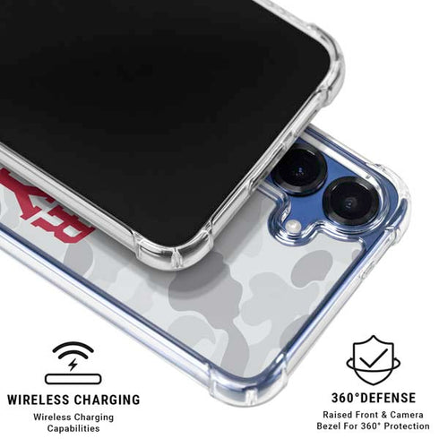 Indiana University Hoosier Army Galaxy S25 Clear Case