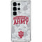 Indiana University Hoosier Army Galaxy S25 Ultra Clear Case