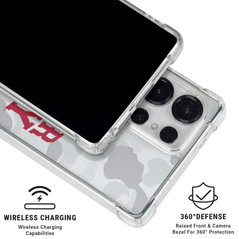 Indiana University Hoosier Army Galaxy S26 Ultra Clear Case