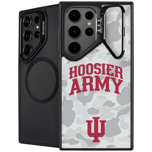 Indiana University Hoosier Army Galaxy S26 Ultra Kickstand Case