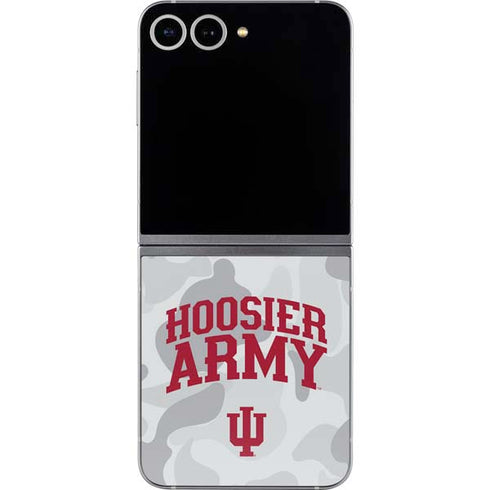 Indiana University Hoosier Army Galaxy Z Flip6 Skin