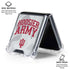 Indiana University Hoosier Army Galaxy Z Flip6 Clear Case