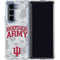 Indiana University Hoosier Army Galaxy Z Fold5 5G Clear Case