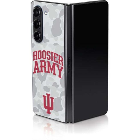 Indiana University Hoosier Army Galaxy Z Fold5 5G Skin