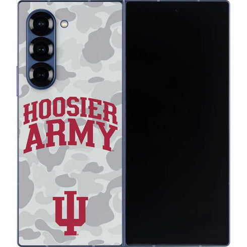 Indiana University Hoosier Army Galaxy Z Fold6 Skin