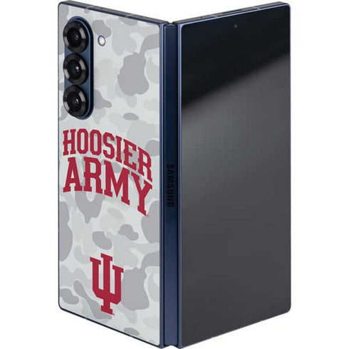 Indiana University Hoosier Army Galaxy Z Fold6 Skin