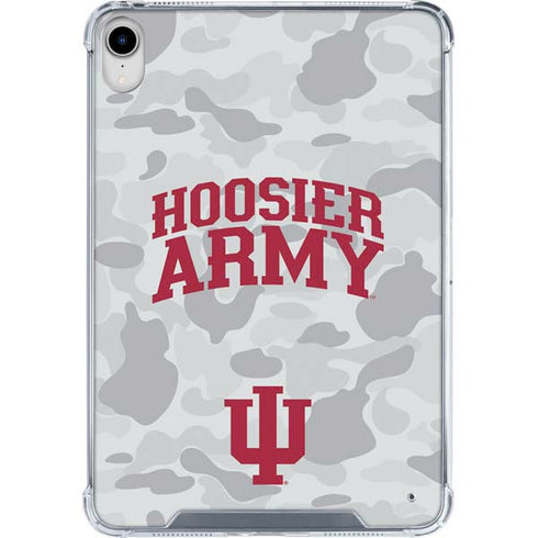 Indiana University Hoosier Army iPad 11th Gen (2025) Clear Case