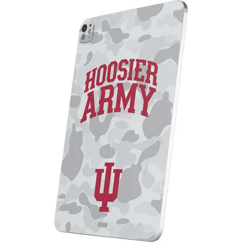 Indiana University Hoosier Army iPad Pro 13in M4 (2024) Skin