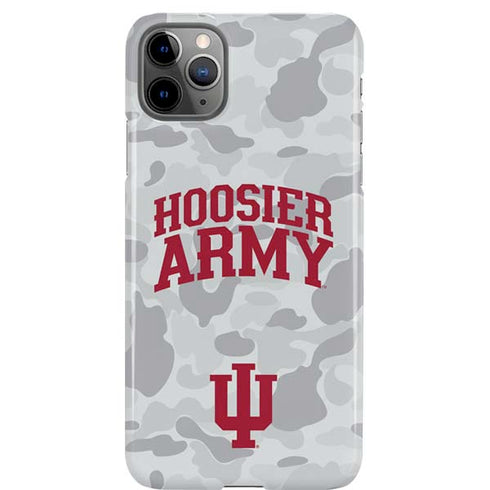 Indiana University Hoosier Army iPhone Cases
