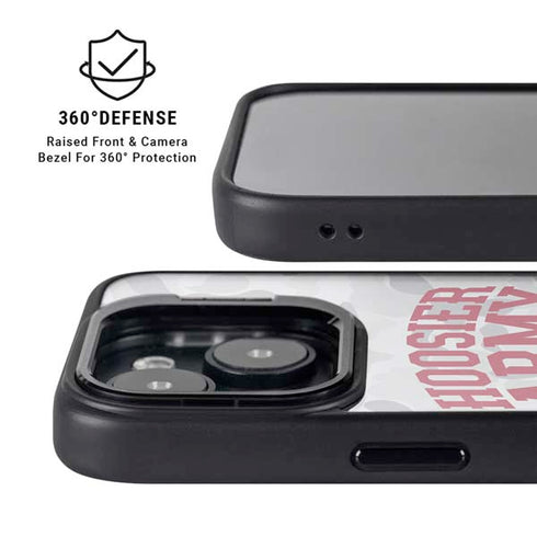 Indiana University Hoosier Army iPhone 13 Kickstand Case