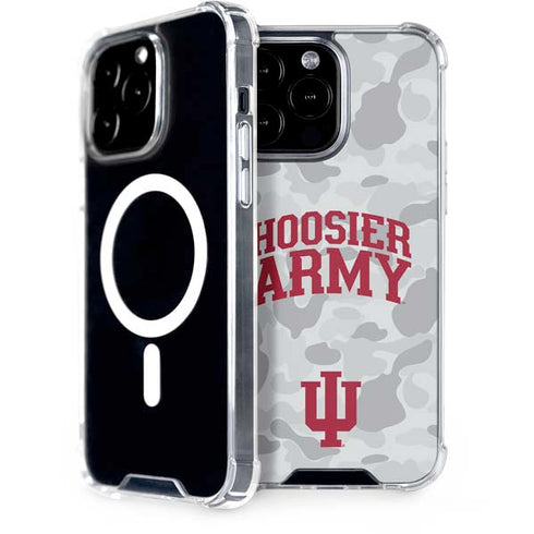 Indiana University Hoosier Army iPhone Cases