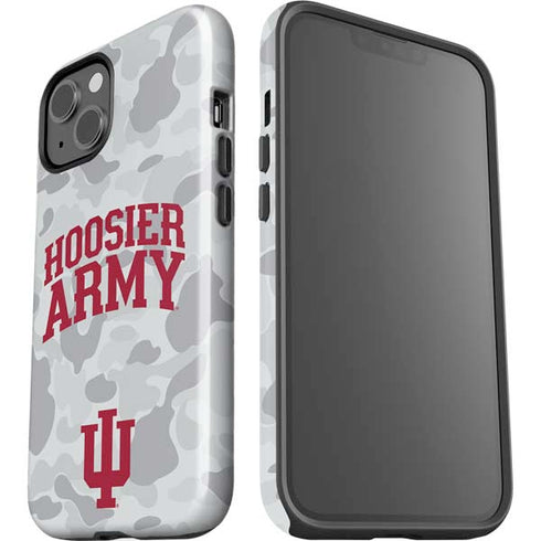 Indiana University Hoosier Army iPhone 15 Impact Case