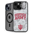 Indiana University Hoosier Army iPhone 15 Kickstand Case
