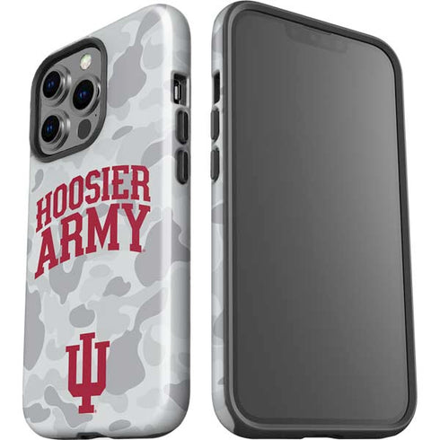 Indiana University Hoosier Army iPhone 15 Pro Impact Case