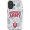Indiana University Hoosier Army iPhone 16 Plus Impact Case