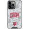 Indiana University Hoosier Army iPhone 16 Pro Clear Case