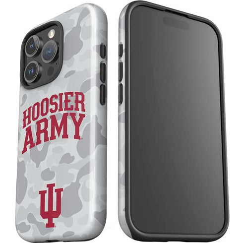 Indiana University Hoosier Army iPhone 16 Pro Impact Case
