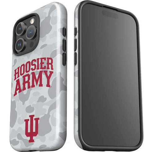 Indiana University Hoosier Army iPhone 16 Pro Max Impact Case