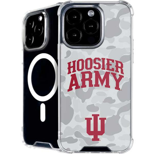 Indiana University Hoosier Army iPhone 16 Pro Max MagSafe Case