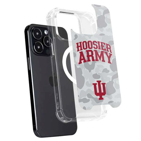 Indiana University Hoosier Army iPhone 16 Pro Max MagSafe Case