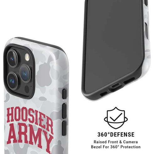 Indiana University Hoosier Army iPhone 16 Pro Max Magsafe Impact Case