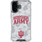 Indiana University Hoosier Army iPhone 17 Clear Case