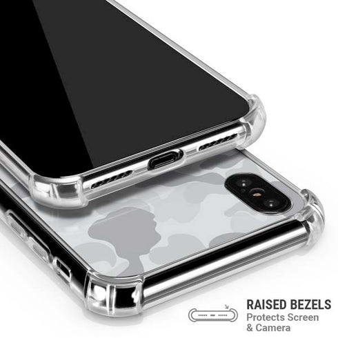 Indiana University Hoosier Army iPhone X/XS Clear Case