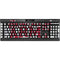 Indiana University Hoosier Army K95 RGB PLATINUM Mechanical Gaming Keyboard Skin