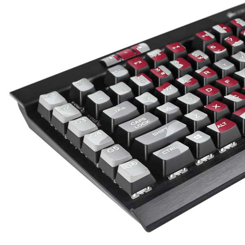Indiana University Hoosier Army K95 RGB PLATINUM Mechanical Gaming Keyboard Skin