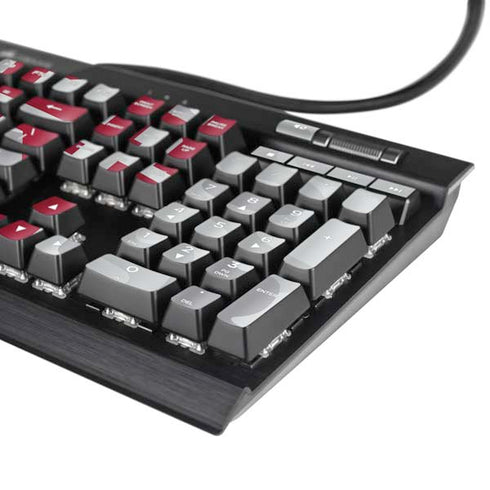 Indiana University Hoosier Army K95 RGB PLATINUM Mechanical Gaming Keyboard Skin