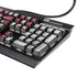 Indiana University Hoosier Army K95 RGB PLATINUM Mechanical Gaming Keyboard Skin