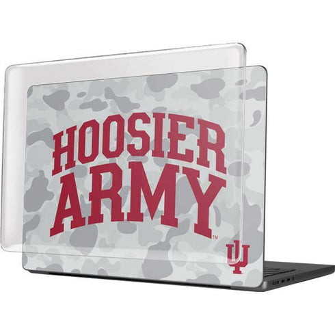 Indiana University Hoosier Army MacBook Pro 14in (2021-24) Case plus Skin