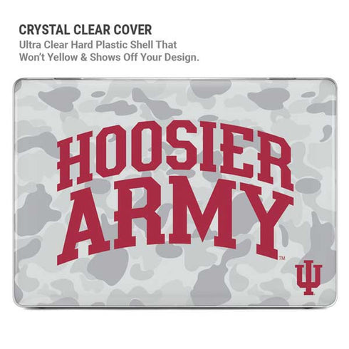 Indiana University Hoosier Army MacBook Pro 14in (2021-24) Case plus Skin