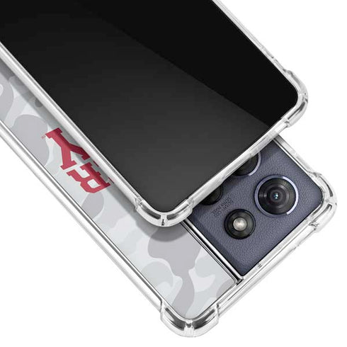 Indiana University Hoosier Army Moto G 5G (2025) Clear Case