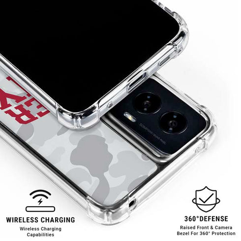 Indiana University Hoosier Army Moto G Power 5G (2024) Clear Case