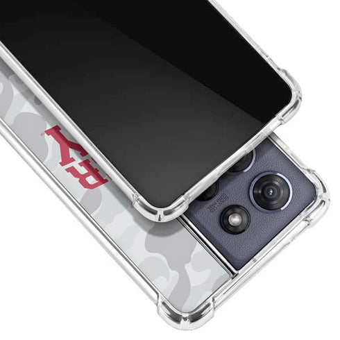 Indiana University Hoosier Army Moto G Stylus 5G (2025) Clear Case