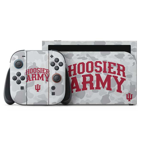 Indiana University Hoosier Army Nintendo Skins