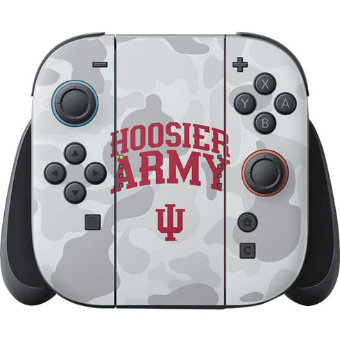 Indiana University Hoosier Army Nintendo Switch 2 (2025) Joy-Con Controller Skin