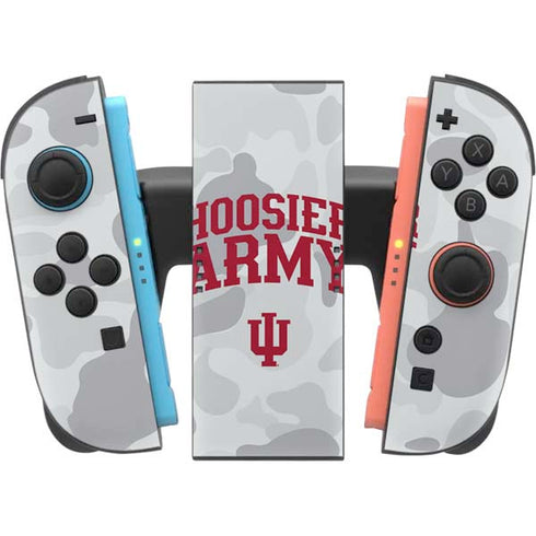 Indiana University Hoosier Army Nintendo Switch 2 (2025) Joy-Con Controller Skin