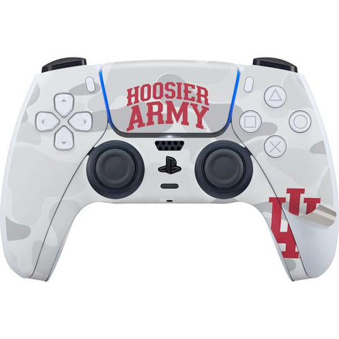 Indiana University Hoosier Army PS5 Pro Bundle Skin