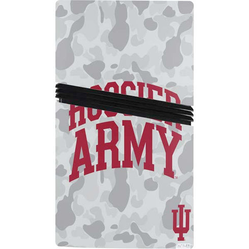 Indiana University Hoosier Army PS5 Pro Console Skin
